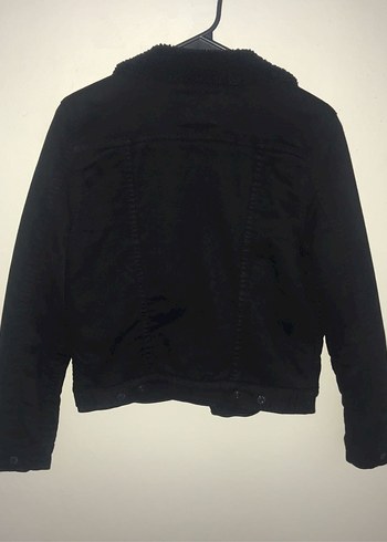 Levis Siyah Kadın İçi Polarlı Denim Ceket - Görsel 4