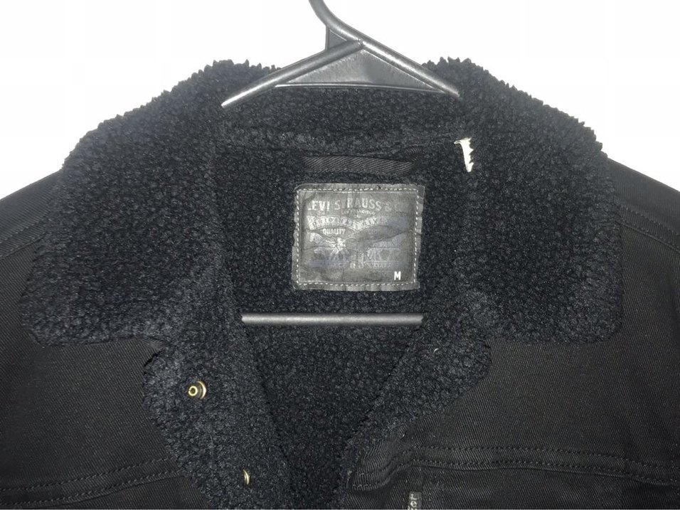 Levis Siyah Kadın İçi Polarlı Denim Ceket - Görsel 2