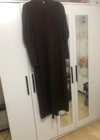 Diğer Kahverengi Drapeli Kadın Elbise