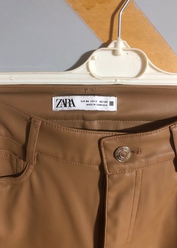 Zara deri pantolon - Görsel 2