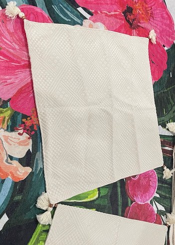Bohem Tarzı Nakışlı Kırlent Kılıfı çift fiyatı - Görsel 3