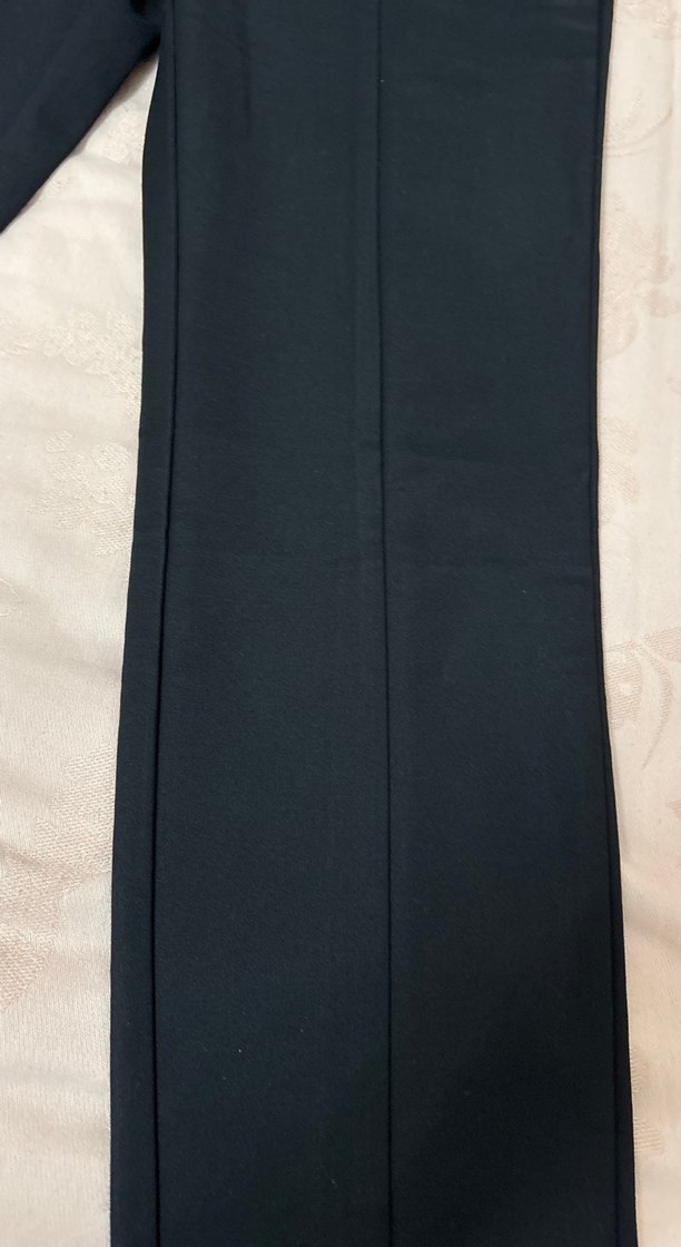 Kadın Siyah Kumaş Pantolon - Görsel 2