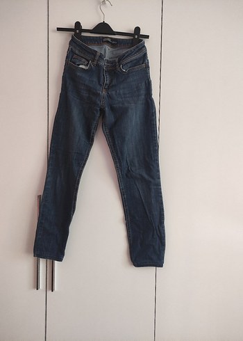 LC Waikiki Koyu Mavi Dar Kesim Denim Jean