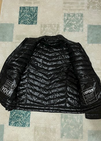 Erkek Siyah Fermuarlı İnce Mont - Görsel 2