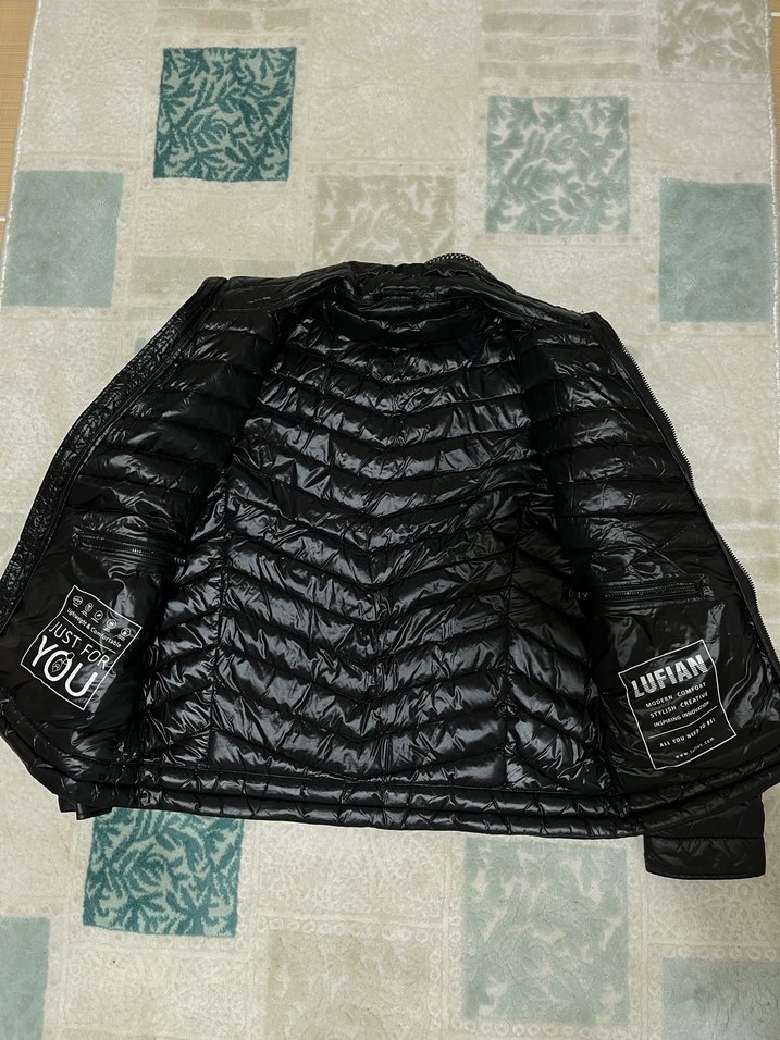 Erkek Siyah Fermuarlı İnce Mont - Görsel 2