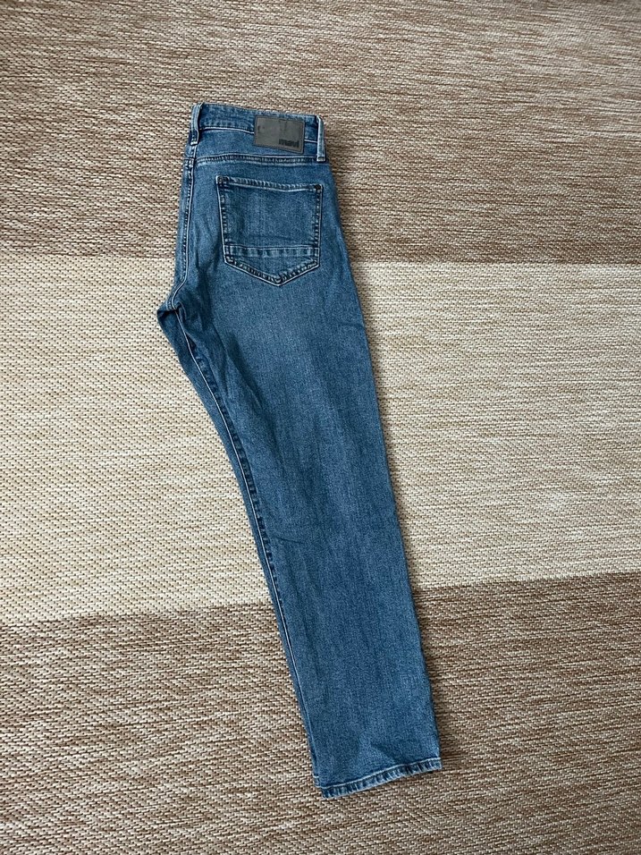 Erkek Mavi Regular Fit Denim Jean - Görsel 2