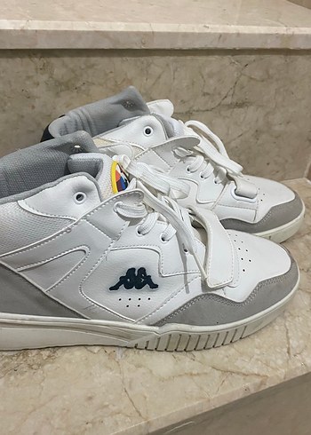 Kappa Beyaz Gri Bagcikli Sneaker
