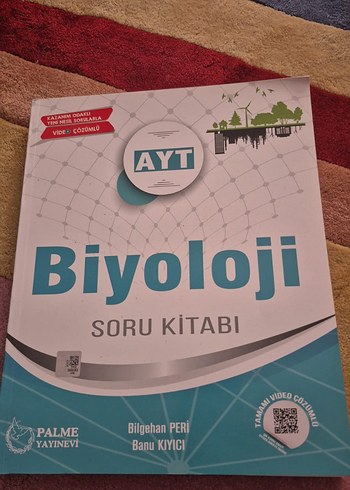 AYT Biyoloji Soru Bankası Palme Yayınları
