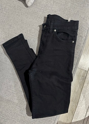36 Beden Siyah Kadın Skinny Kot Pantolon