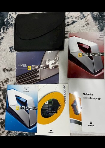 Diğer Renault CLİO KİTAPÇIK ve ÇANTA