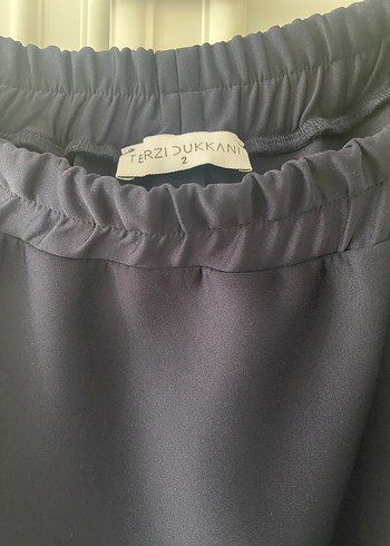Diğer Terzi dükkanı marka lacivert kloş etek