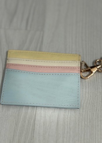 Bohem Çok Renkli Deri Kadın Cüzdan - Görsel 3