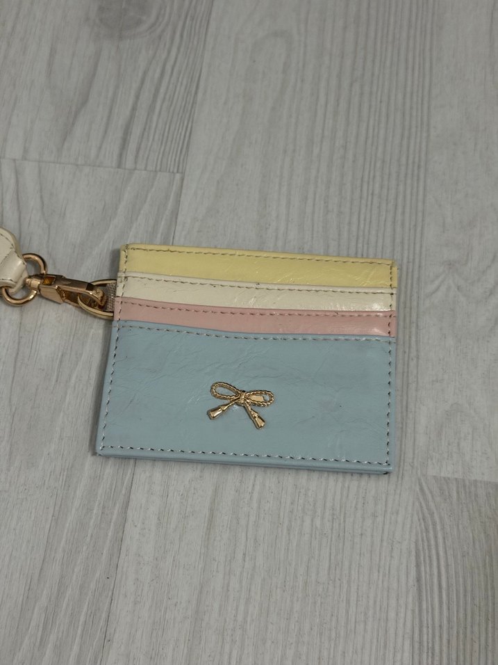 Bohem Çok Renkli Deri Kadın Cüzdan - Görsel 2