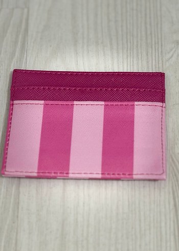 Pembe Kadın Cüzdanı, Velcro Kapamalı - Görsel 2