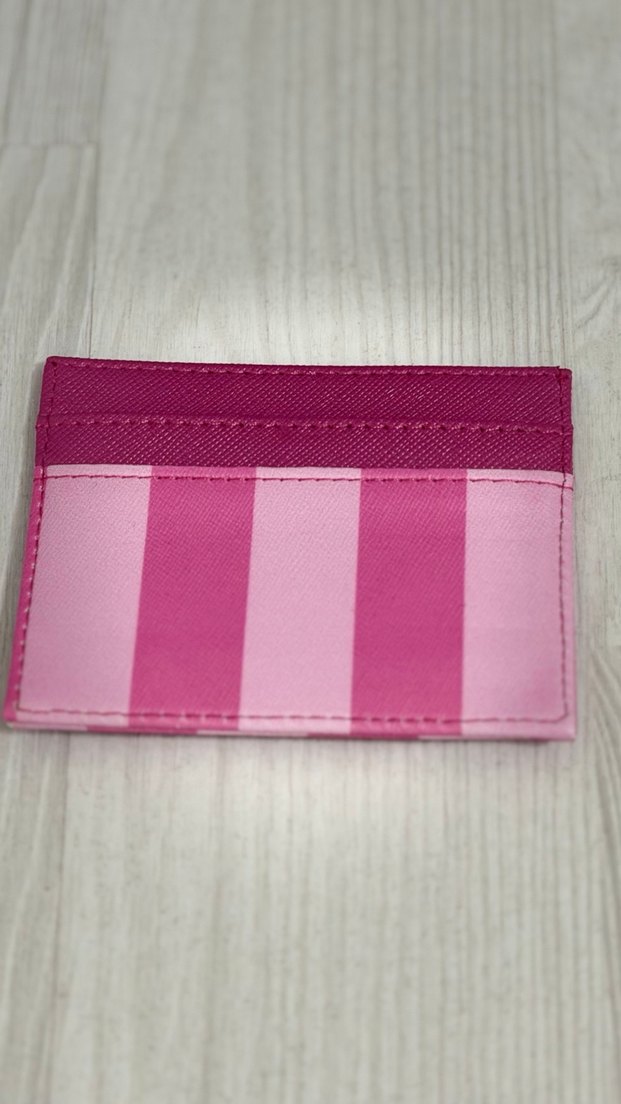 Pembe Kadın Cüzdanı, Velcro Kapamalı - Görsel 2