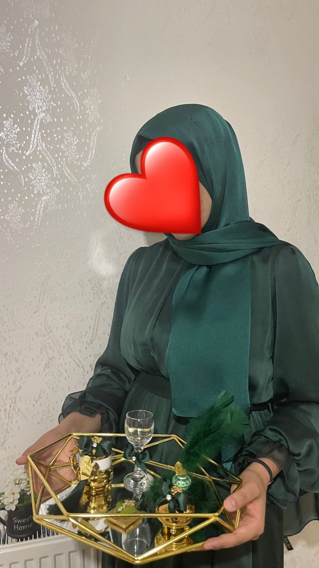 Tesettür abiye elbise - Görsel 2