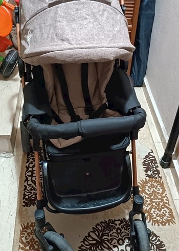 Gri Bebek Arabası - Görsel 3
