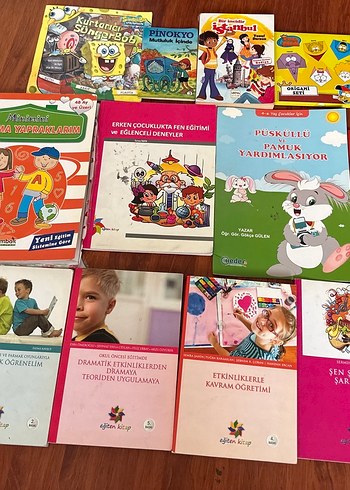 Çocuklar İçin Eğitici ve Eğlenceli Kitaplar Seti - Görsel 3
