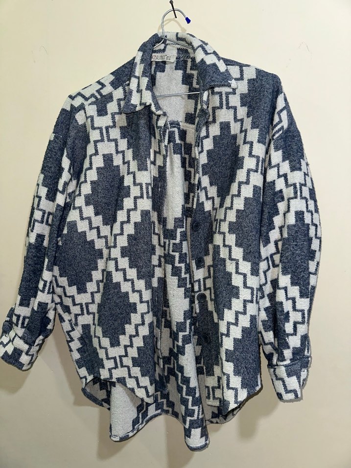 Bohem Uzun Kollu Salaş Gömlek - Görsel 4