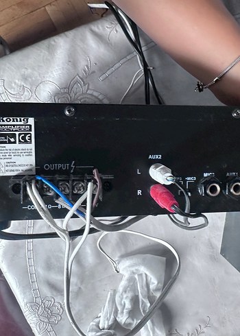 König KL-1200 Müzik Amfi Siyah - Görsel 5