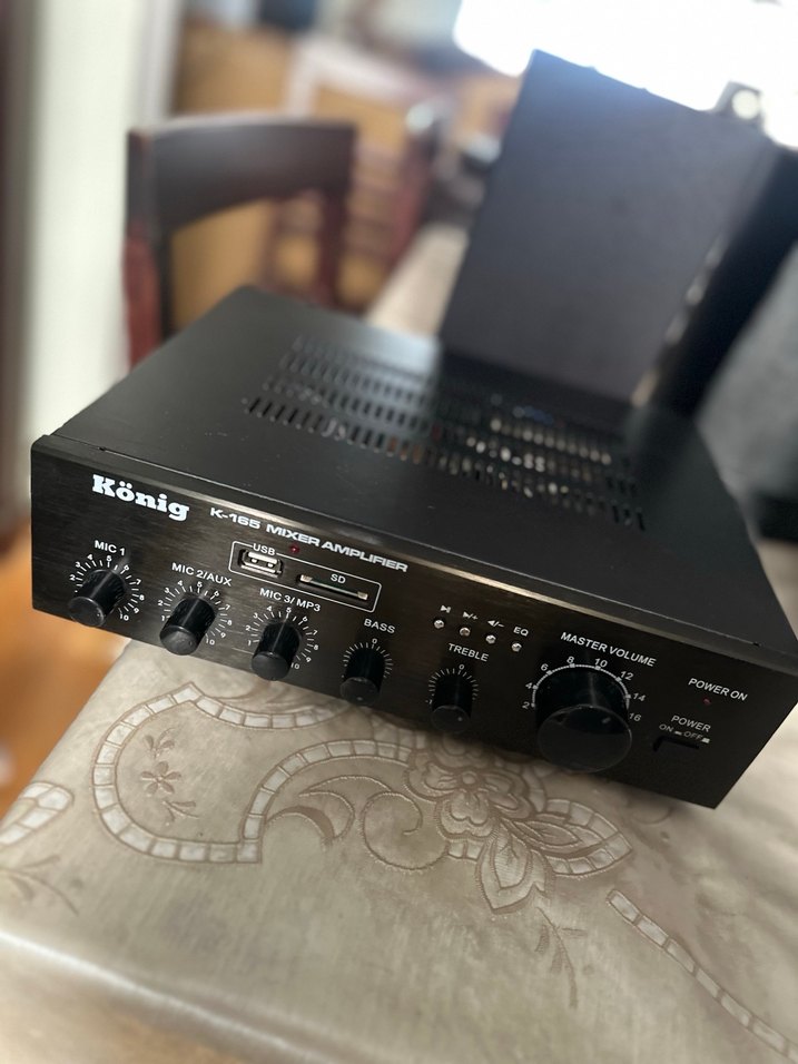 König KL-1200 Müzik Amfi Siyah - Görsel 2