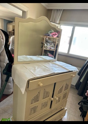 aynalı makyaj masası dolap - Görsel 4