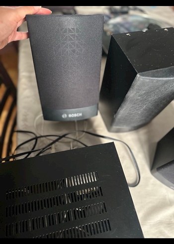 BOSCH Siyah Kabin Hoparlör - Görsel 3