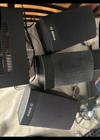 BOSCH Siyah Kabin Hoparlör - Görsel 2