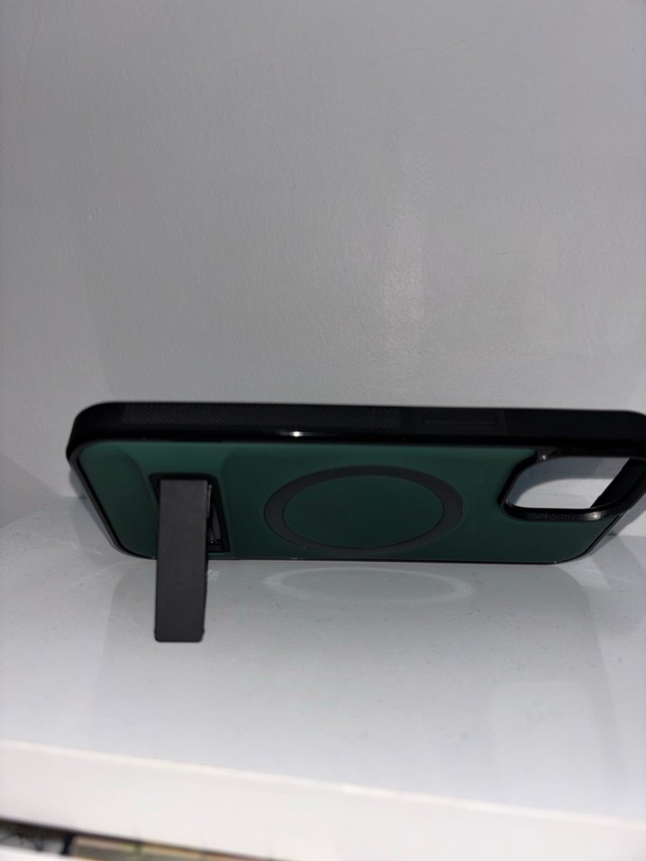 İphone 13 14 15 Uyumlu Koyu Yeşil Telefon Kılıfı - Görsel 2