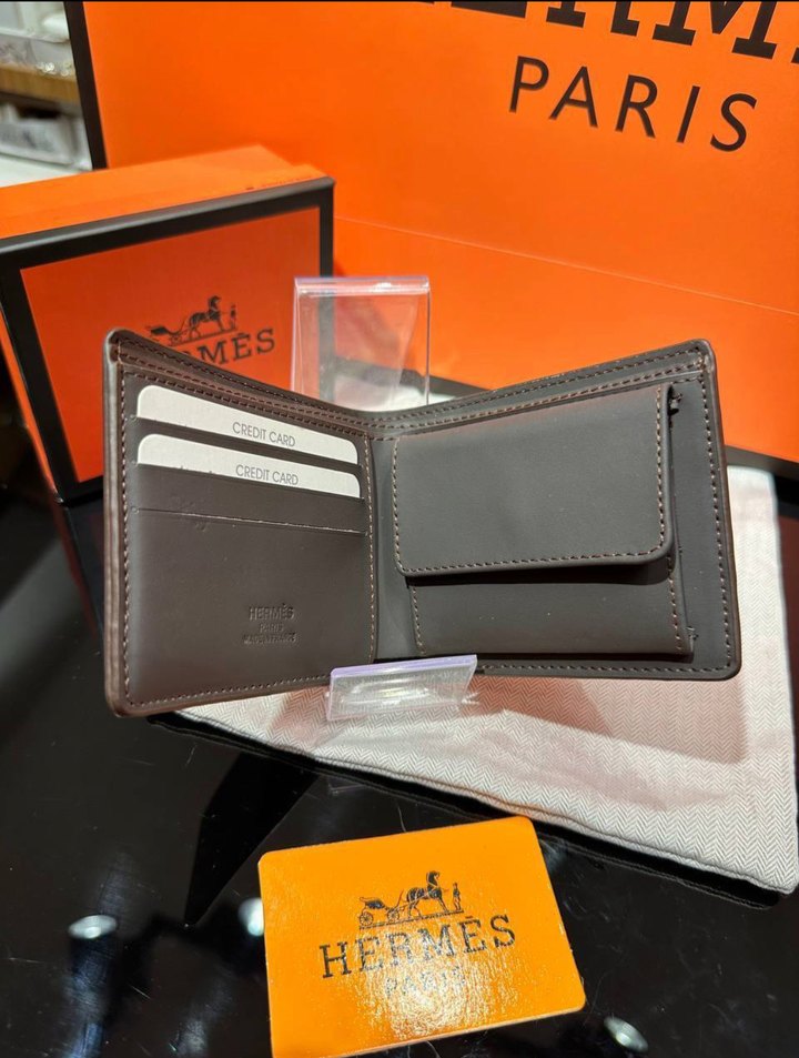 Hermès Paris Erkek Baskılı Cüzdan - Görsel 2
