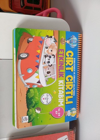 Çırt Çırtlı Etkinlik Kitabım 16-24 Ay