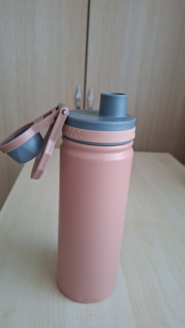 Pembe Çocuk Termos Matara - Görsel 4