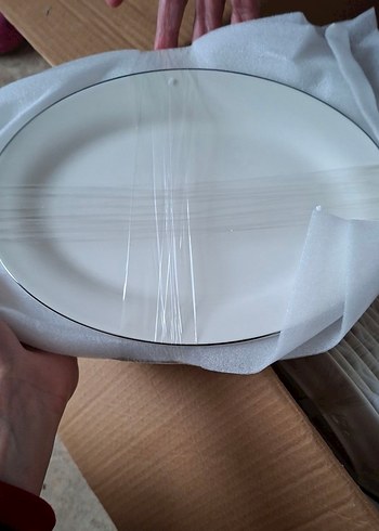 Emsan Beyaz Platın 12 Kişilik Yemek Takımı - Görsel 2