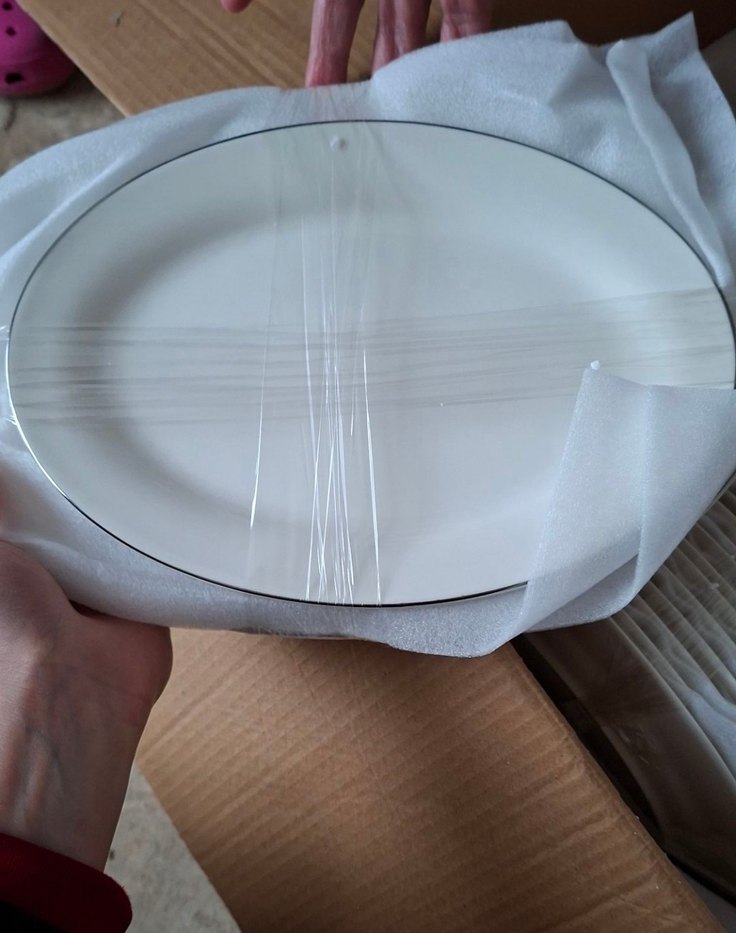 Emsan Beyaz Platın 12 Kişilik Yemek Takımı - Görsel 2