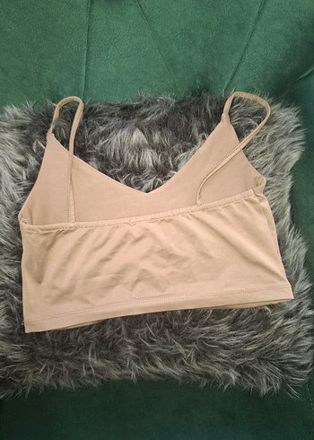 River Island Bej İnce Askılı Kadın Bralet