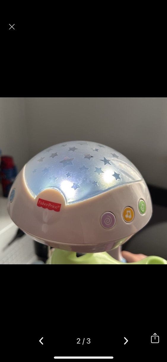 Yeşil Işıklı Müzikli Bebek Döner Oyuncak - Görsel 2