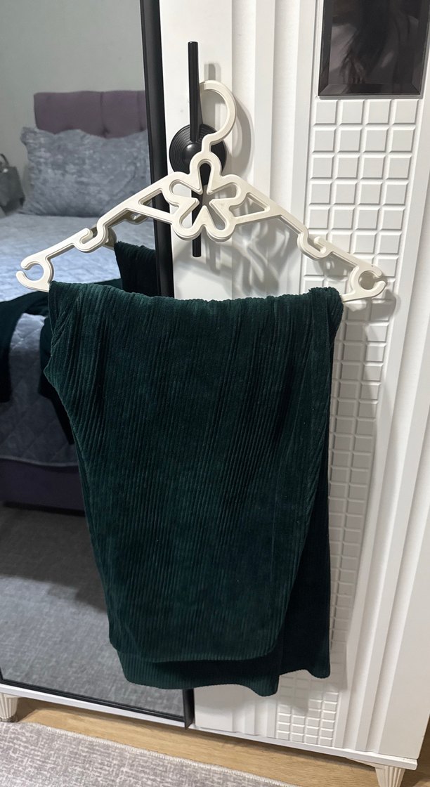 Kadın Yeşil 2li takım kadife - Görsel 3