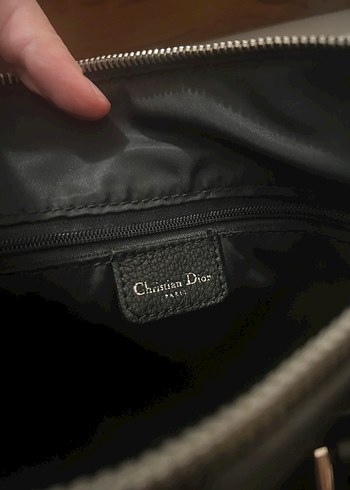  Beden siyah Renk Orijinal Dior vintage trotter boston bag