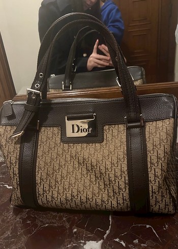 Dior Orijinal vintage trotter boston bag