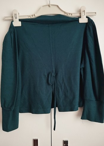 Vintage Yeşil Bolero - Görsel 2