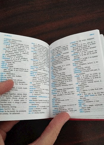 Redhouse İngilizce-Türkçe Cep Sözlüğü - Görsel 5