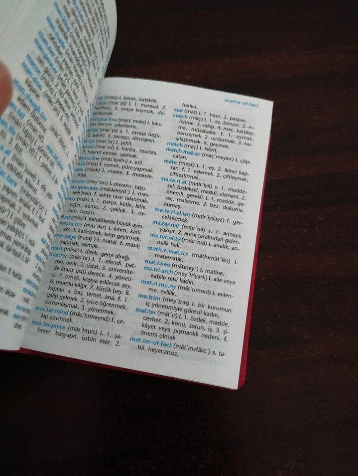 Redhouse İngilizce-Türkçe Cep Sözlüğü - Görsel 3