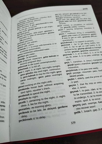 Redhouse İngilizce-Türkçe Sözlük - Görsel 7