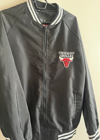 Chicco Chicago Bulls Siyah Fermuarlı Spor Ceket