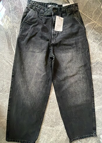 Pull and bear sıfır baggy jean