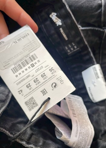 Pull and Bear Pull and bear sıfır baggy jean