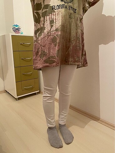 LC Waikiki Beyaz skinny pantolon
