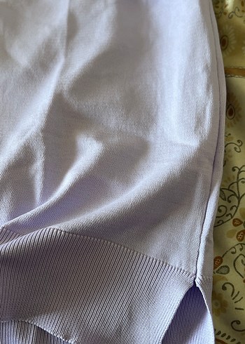 Beyaz Pamuklu Uzun Kollu Hamile Tişörtü - Görsel 3