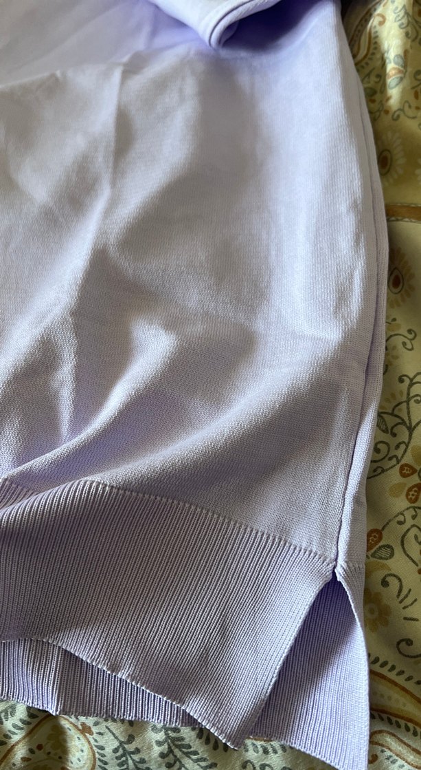 Beyaz Pamuklu Uzun Kollu Hamile Tişörtü - Görsel 3