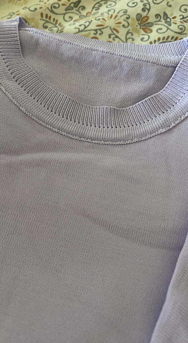 Beyaz Pamuklu Uzun Kollu Hamile Tişörtü - Görsel 2